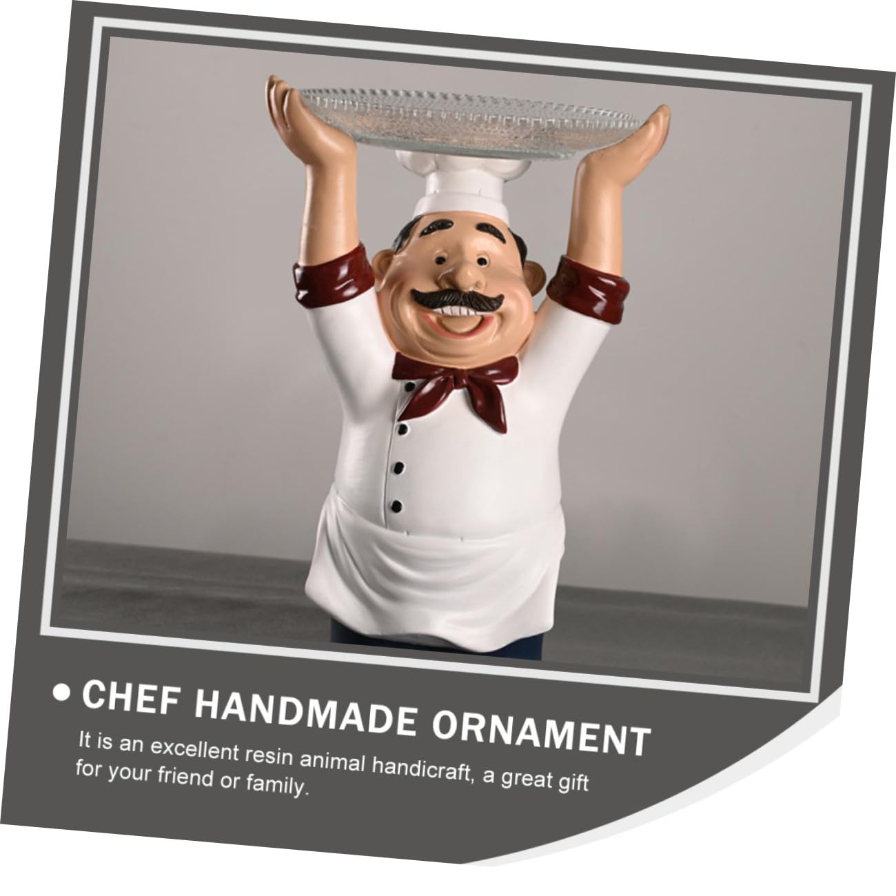 Zerodeko 1pezzi Decorazione Per Gadget Chef Chef Per e Casa Design e Decorativi