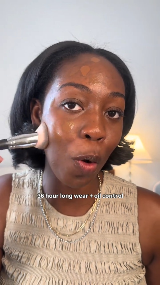 Image of Estee Lauder Double Wear Stay-in-Place Foundation Makeup | 36-Hour Long-Wear Oil-Free Liquid Matte Foundation | Hydrating, Breathable, Buildable | New Formula