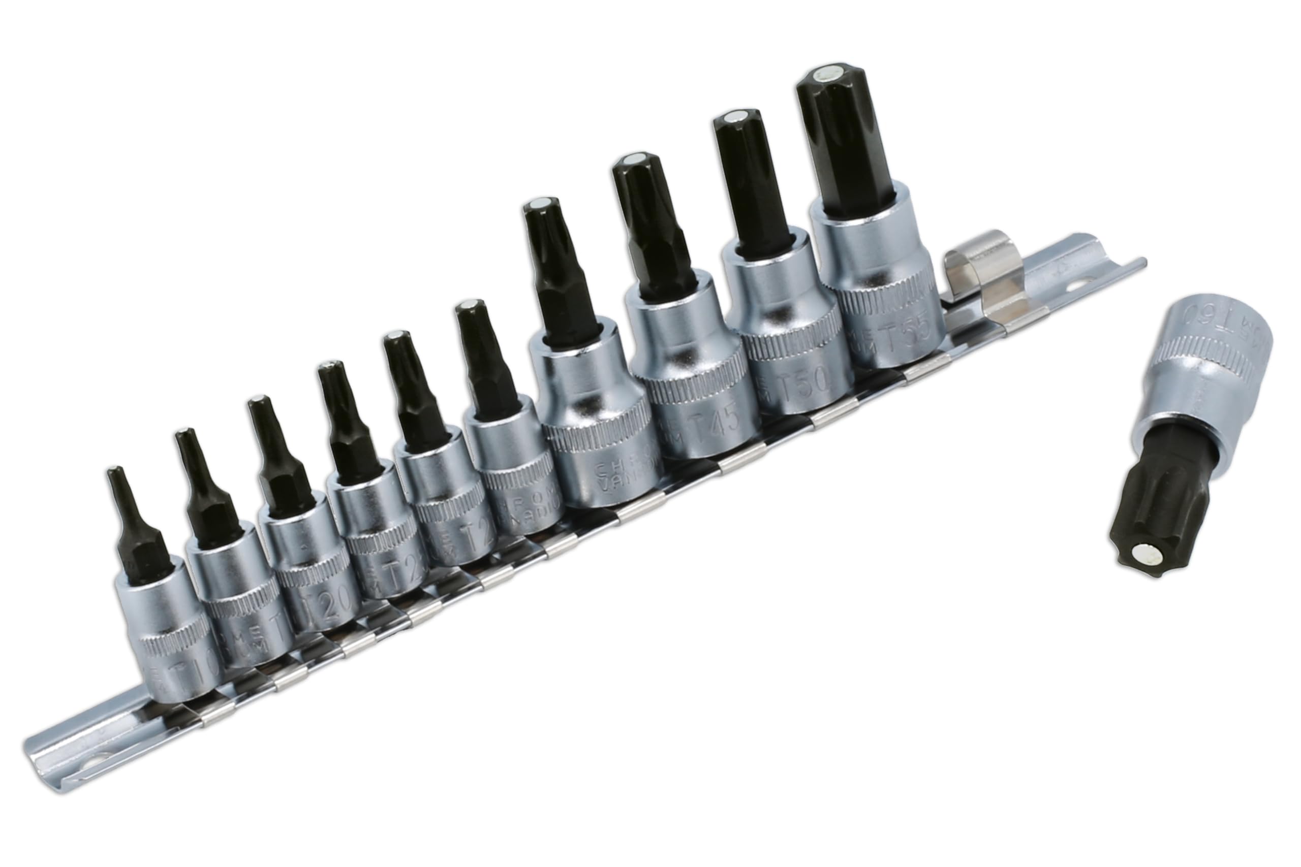 LASER TOOLS 8898 Schrauberbit-Satz silber