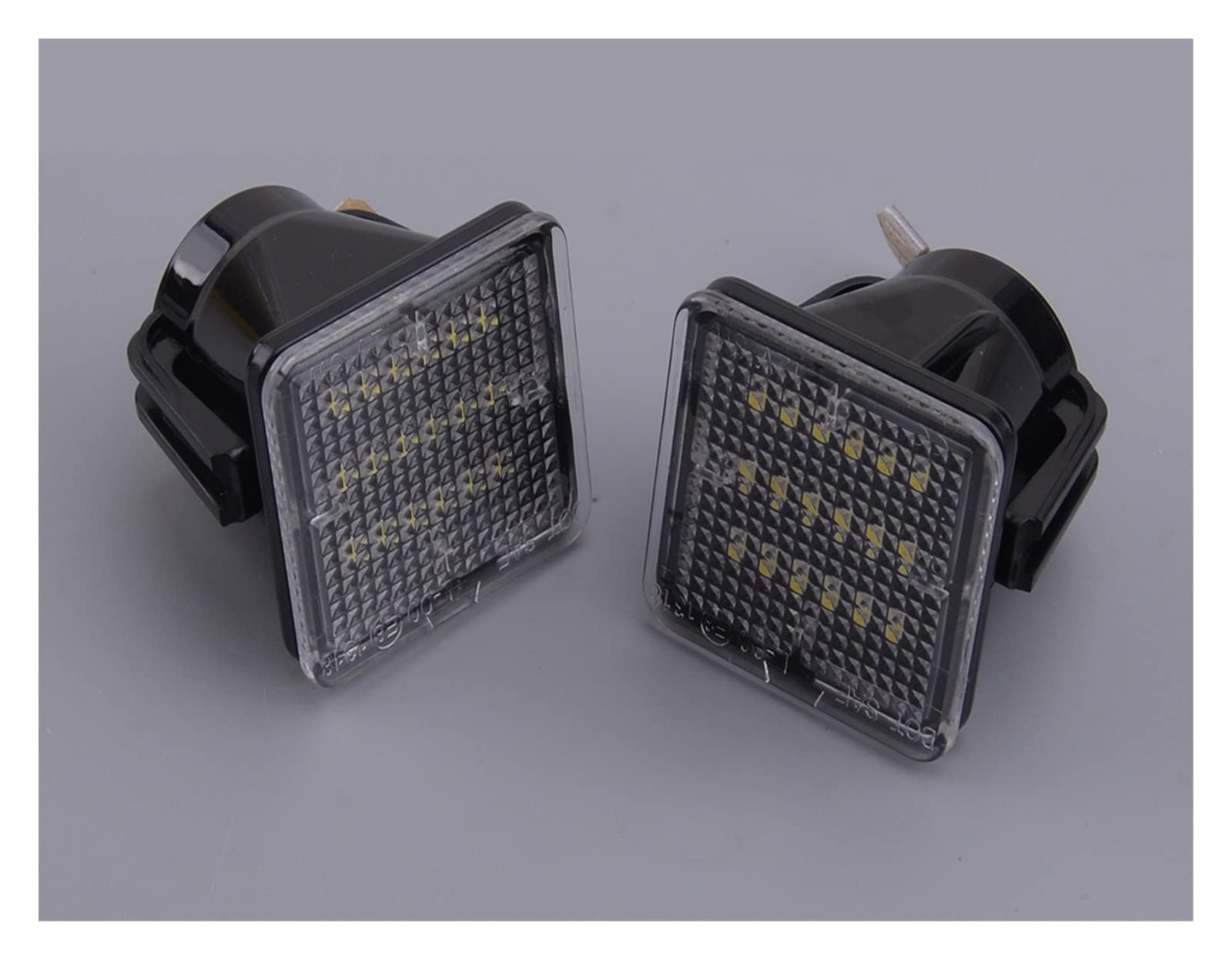 DEHIWI Lámparas de Luz de Matrícula 1 Par De Luces LED Para Matrícula De Coche 18 ABS Para Tacoma Tundra 2016-2020 812700C040 TO2870101
