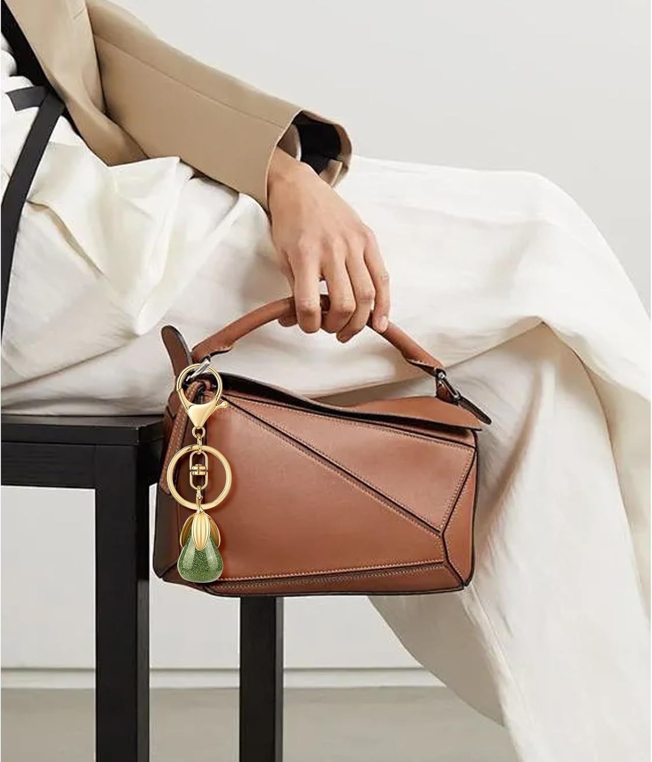 Fruit Keychain & Bag Charm Accessory Cute Purse Charm Keychain Gifts for Women - Image 5