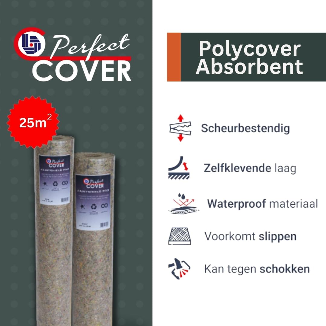 Perfect Cover Zelfklevend Afdekvlies voor Vloerbescherming