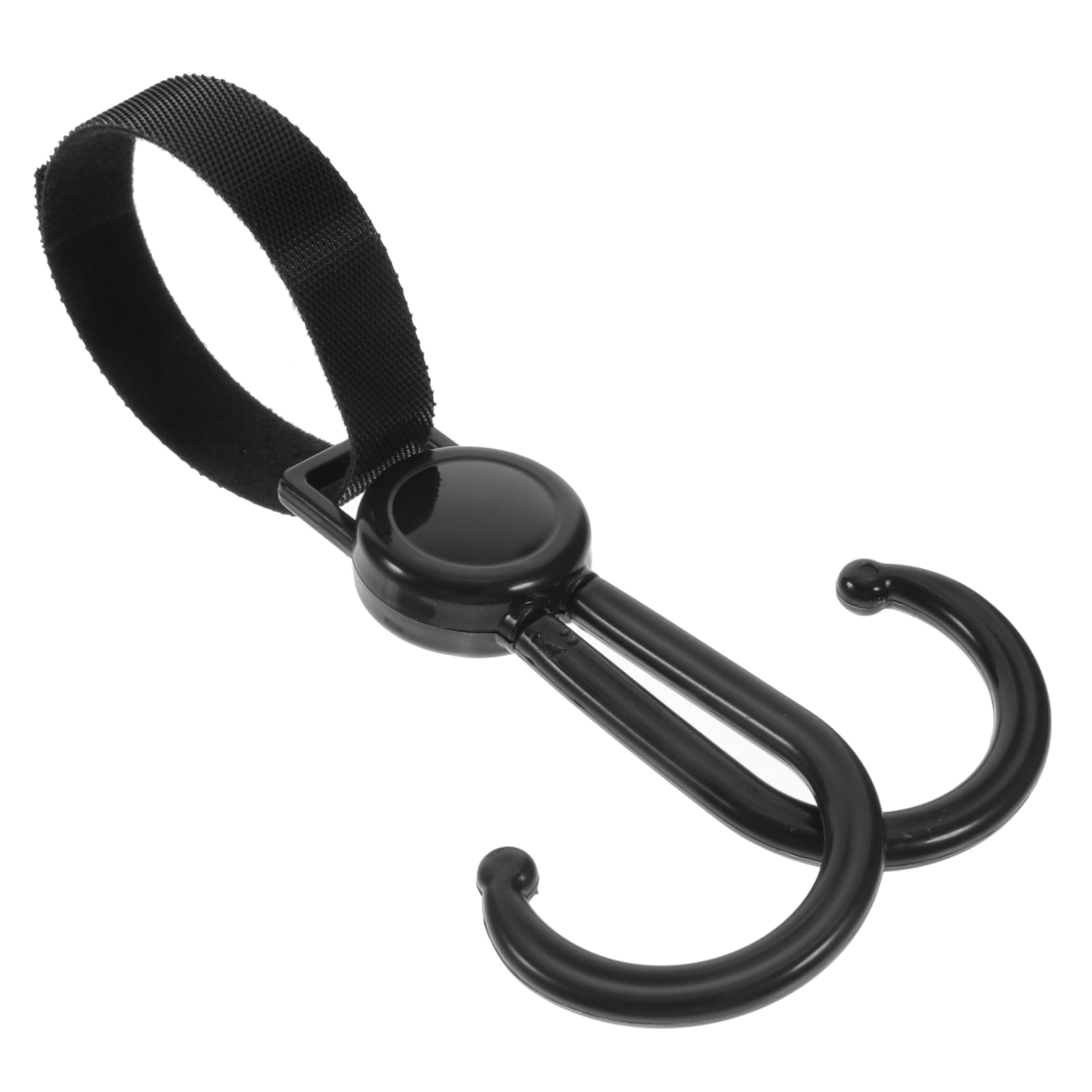 GLSTOY 5pcs Multi-Function Stroller Hooks Shopping Cart Accessory Outdoor Stroller Clip Lightweight Hanging Hooks