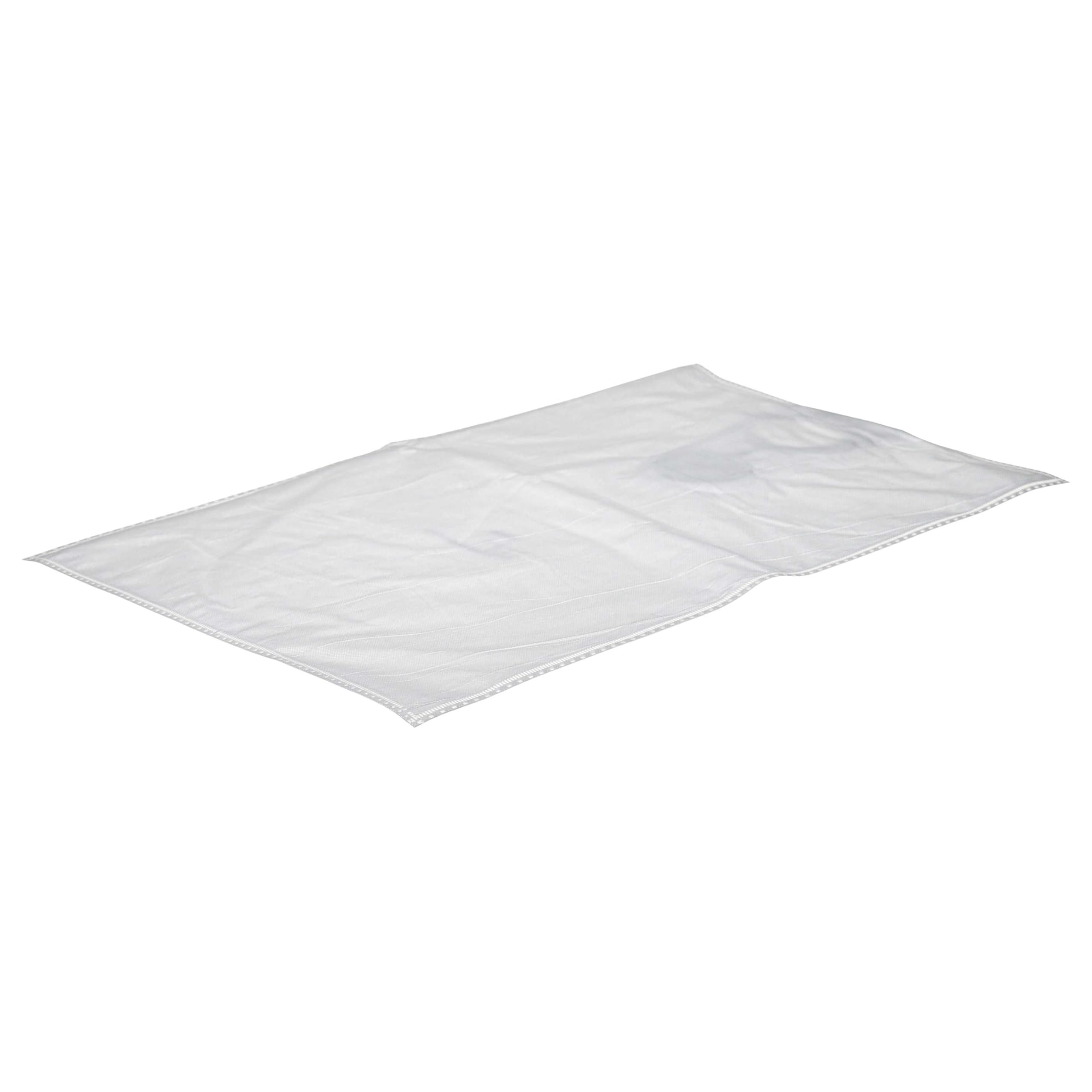 vhbw 100x bolsa compatible con Stier SNT-32 Premium aspiradora - 43 cm x 32 cm blanco