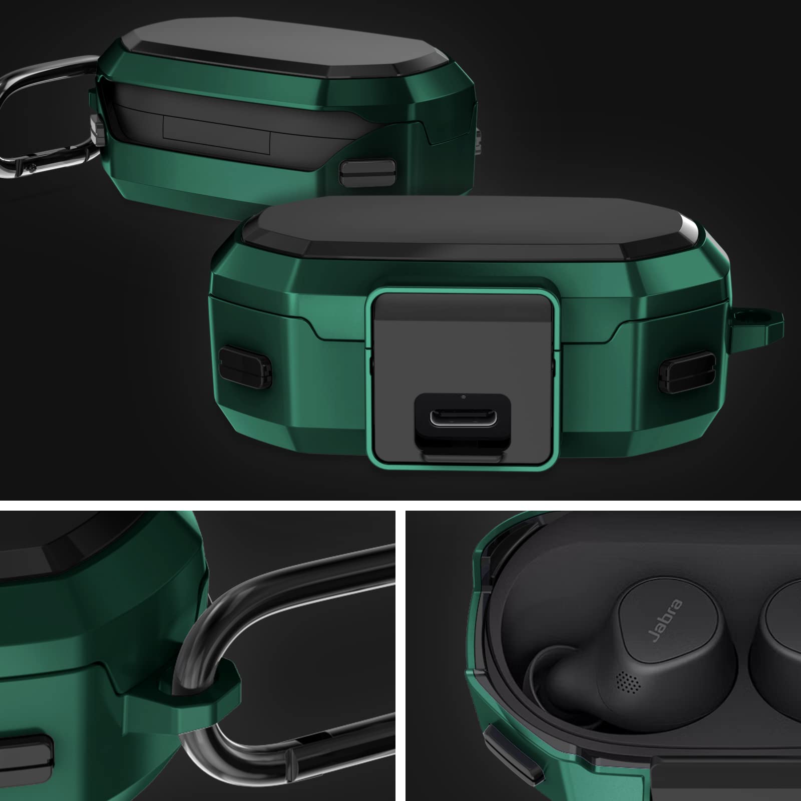 Amazon.co.jp: Jiunai Jabra Elite 7 Proケース/エリート7アクティブ