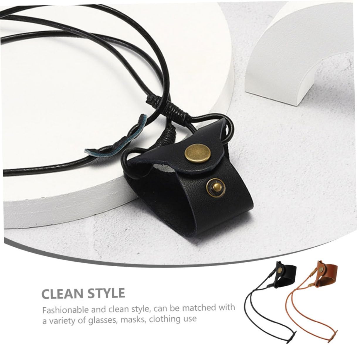 3 Sätze Brillenetui Brillenband Band Brillenbox Brillenhalter Um Den Hals Gläser Lanyard Zur Brillenbefestigung Brillenband Für Unterwegs Kunstleder 2 Stück * 3