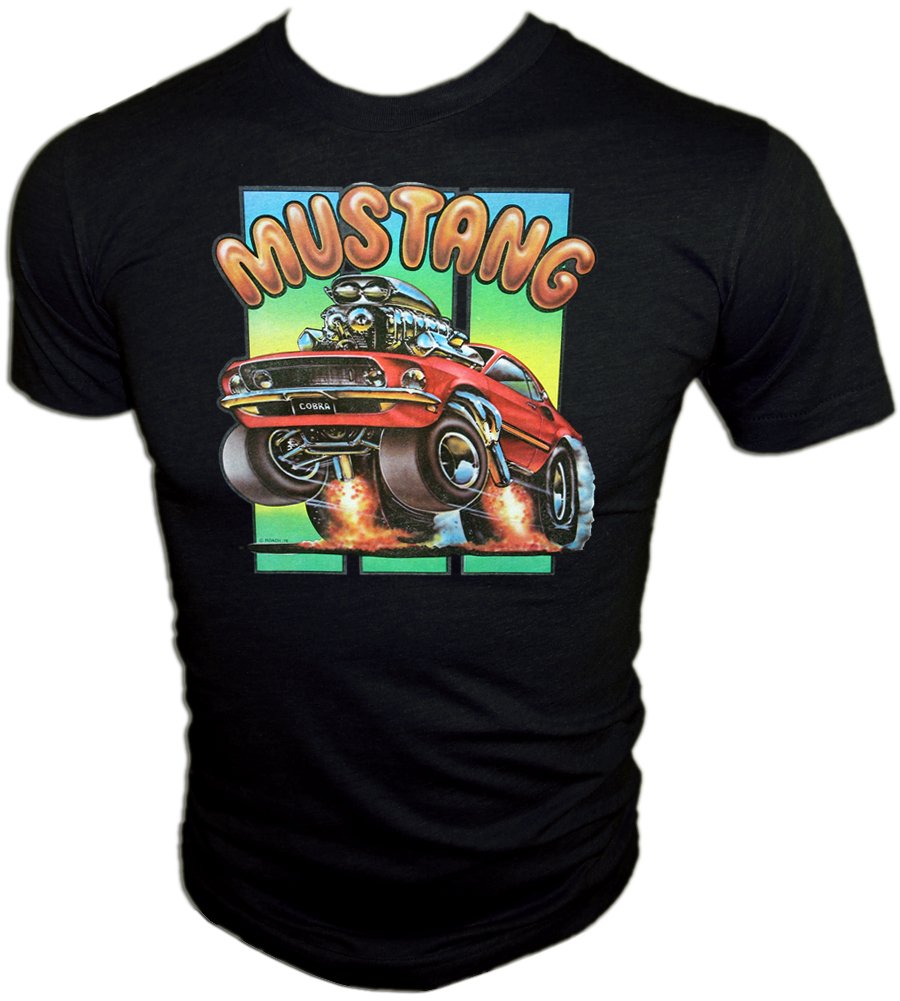 Vintage 1967 Ford Mustang Shelby Cobra GT500 Fastback Original T-Shirt
