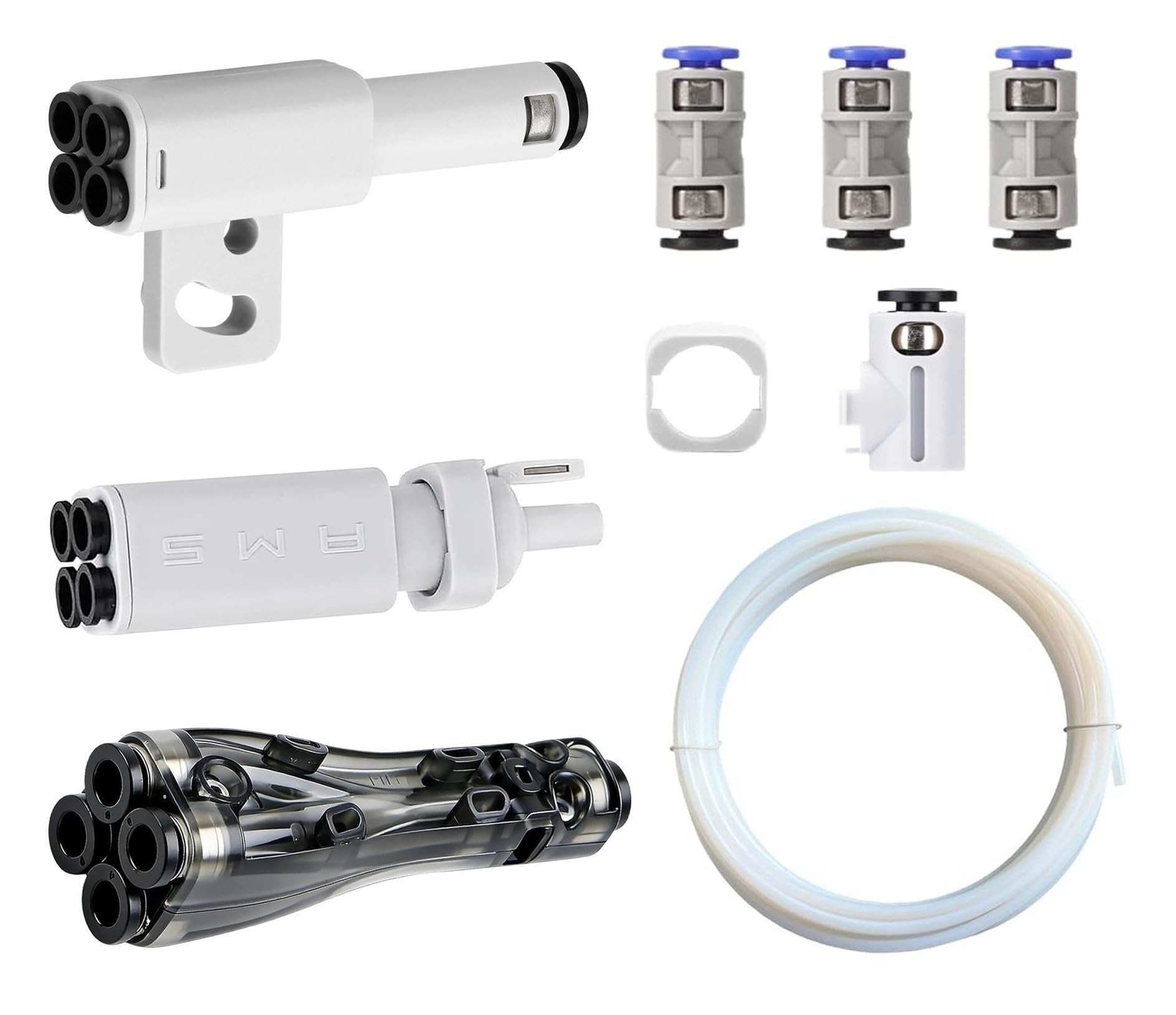 Aixinong1 Koncentrator rozszerzeń Multi AMS, złącze rurowe do laboratoryjnej drukarki 3D AMS Lite(8 piece Set)