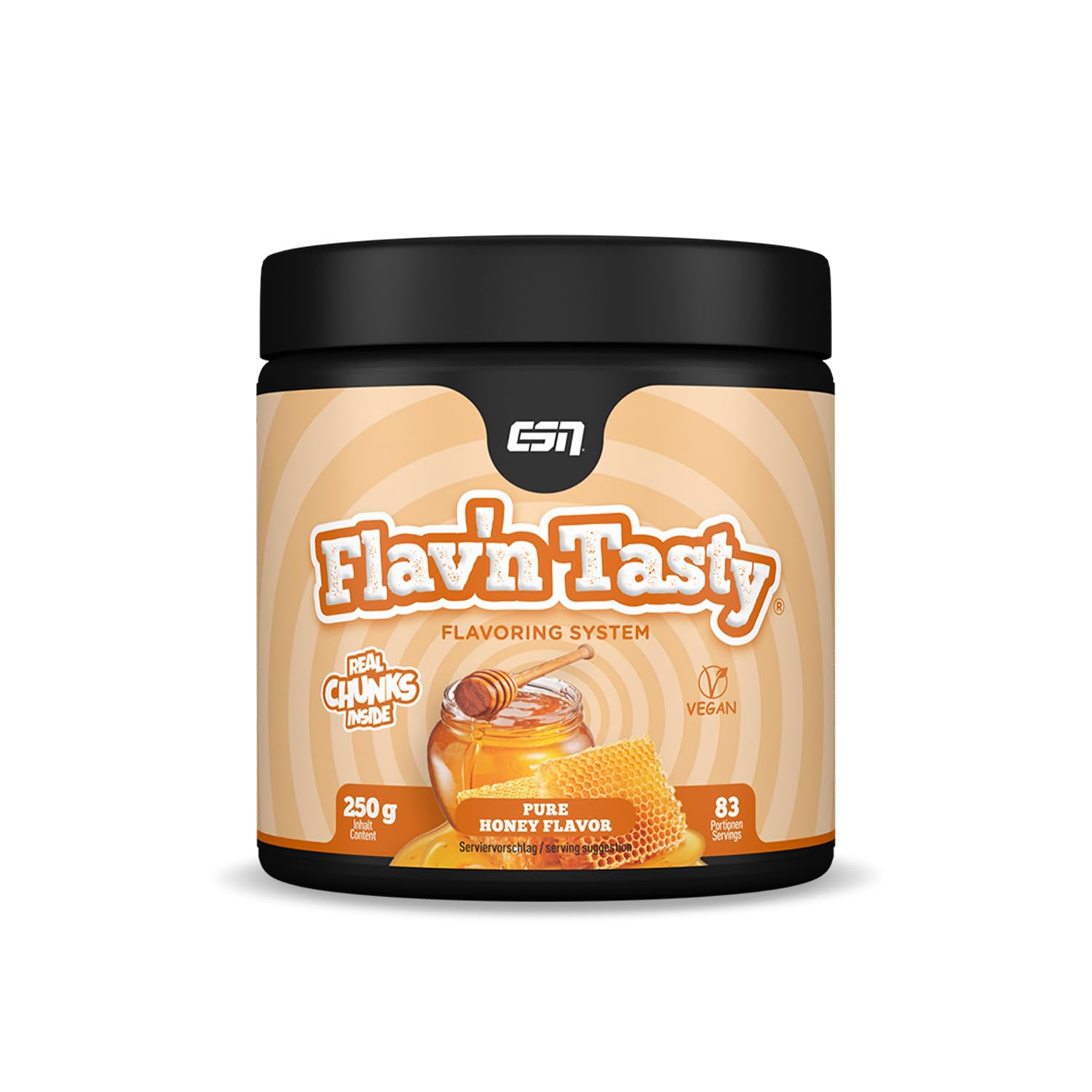 ESN Flavn Tasty Flavour Powder, 250 g, Pure Honey