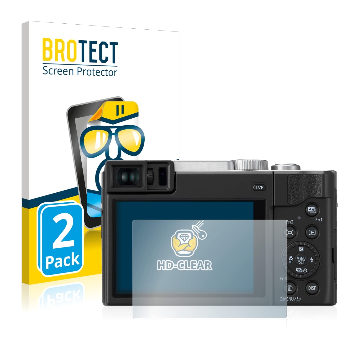 brotect Pellicola Protettiva per Panasonic Lumix DC-TZ200