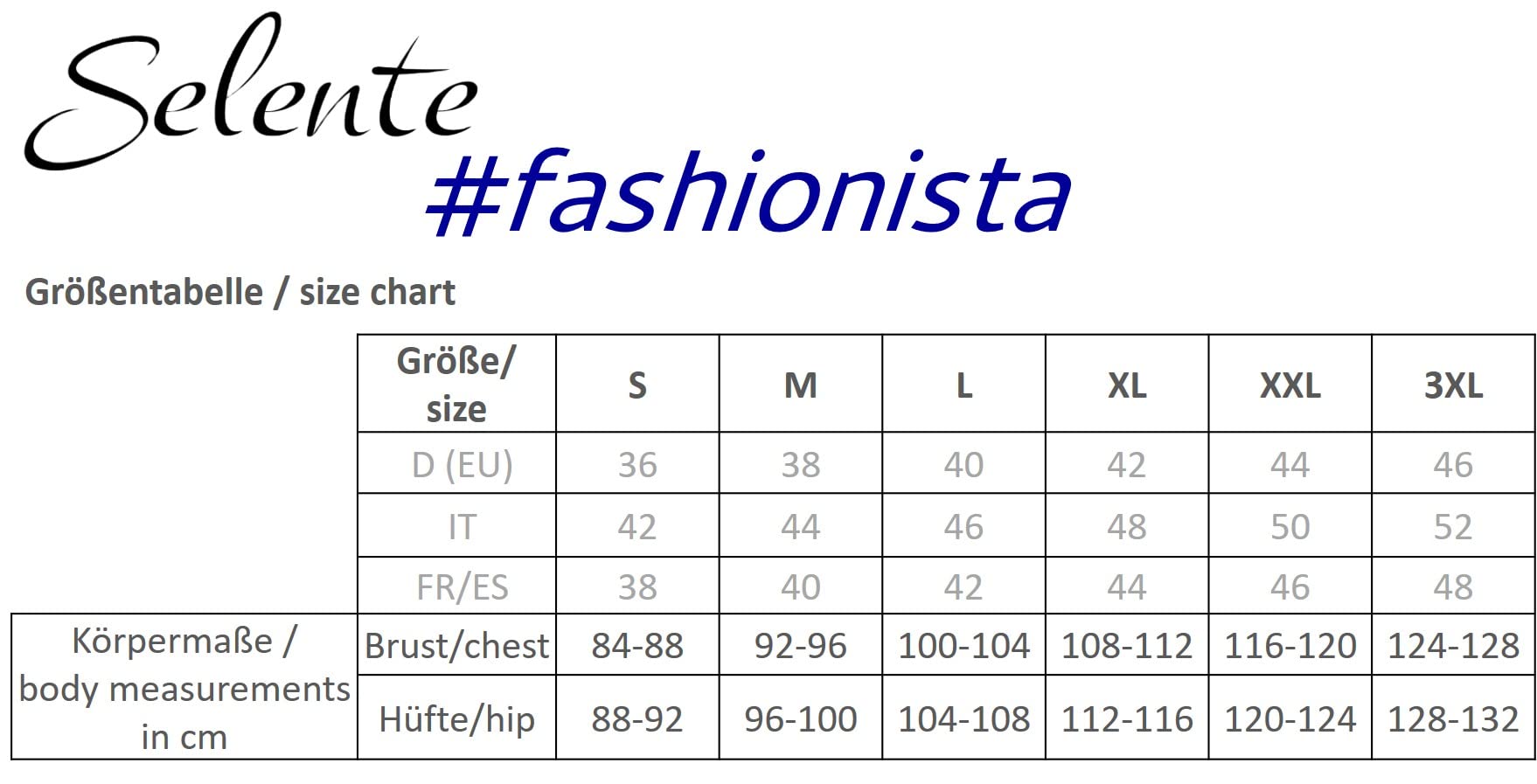 Selente #fashionista Marla Elegante Body donna disponibile in diversi modelli. Made in EU.