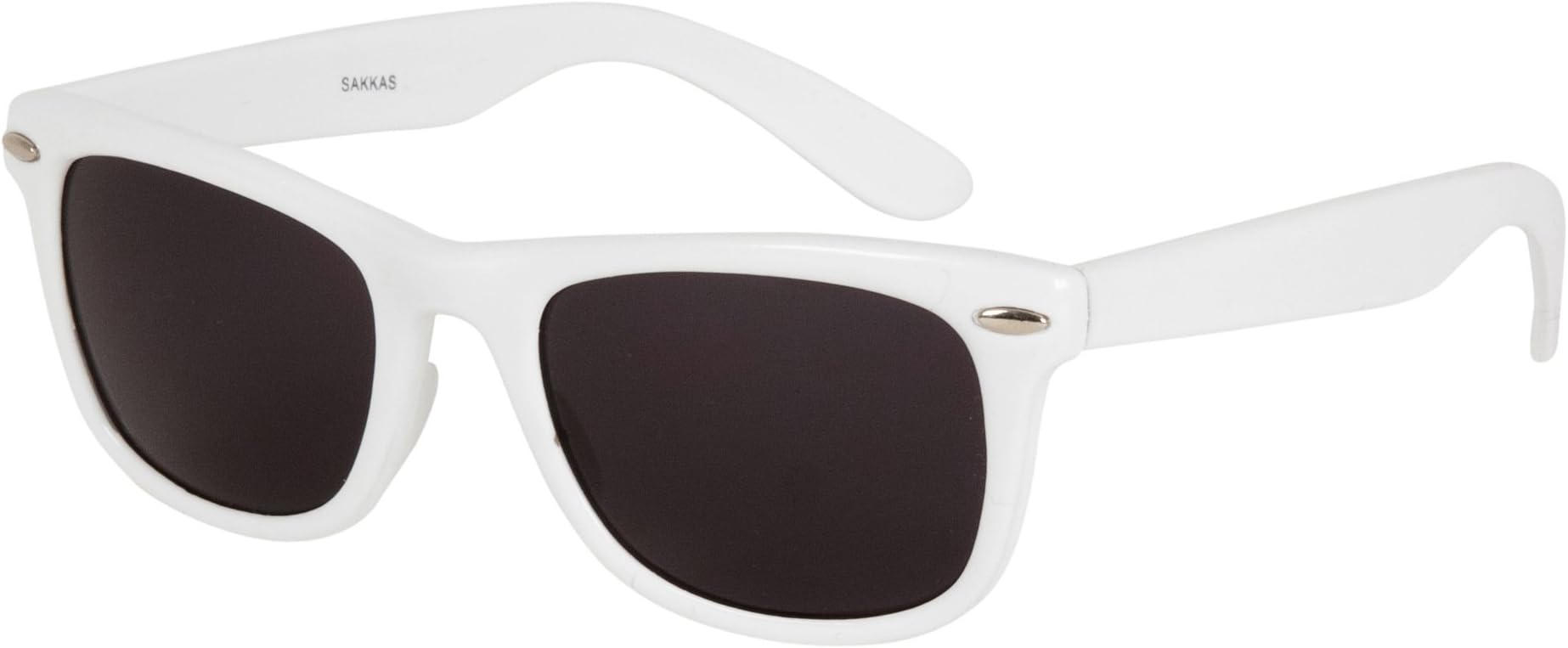 Sakkas1980's Fashion Sunglasses with Super Dark Lens