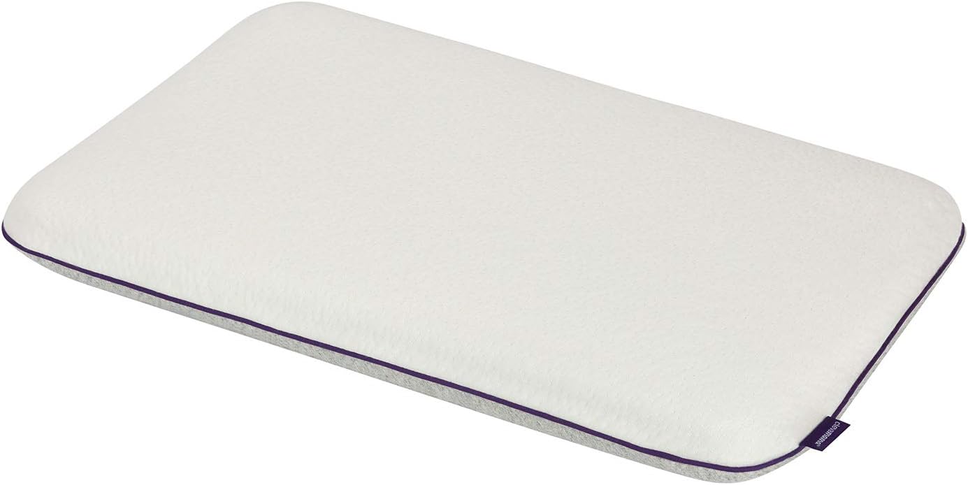 Clevamama Junior Pillow for Kids (3 plus) in Reflex Support Foam, Breathable with Lavender Essences for a Relaxing Sleep - 40x60x7 cm