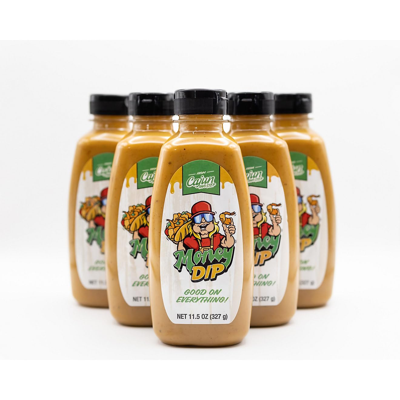 Cajun Two Step Sauce Money Cajun Dip 11.5 oz (Pack of 6)