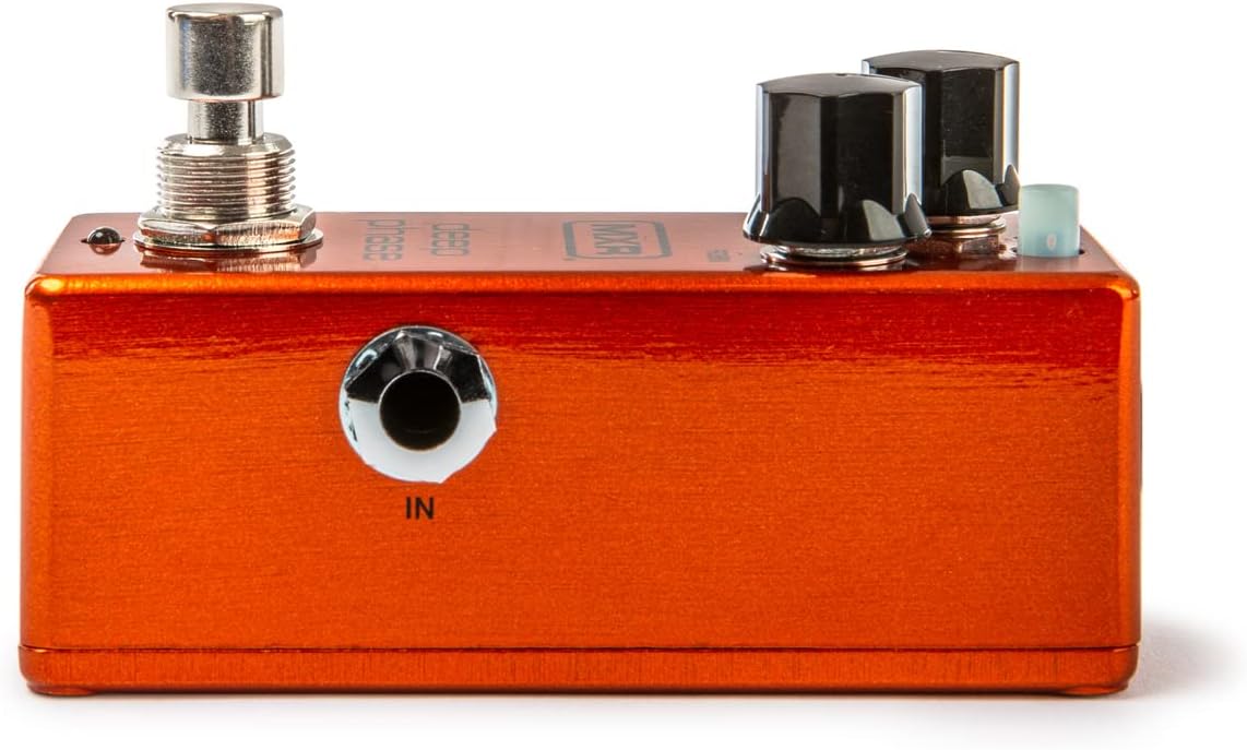 MXR M279 Deep Phase Pedal Bundle with 2 Patch Cables and 6 Dunlop Picks