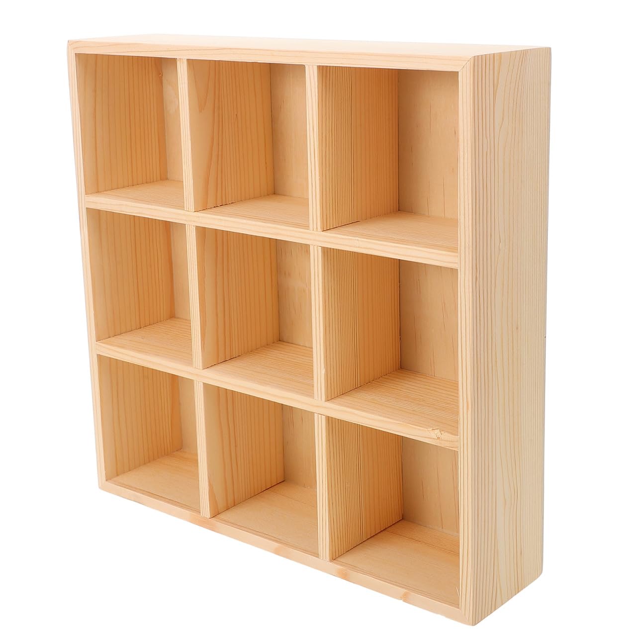 Holz Teebeutel Aufbewahrungsbox mit 9 Fächern für Schublade