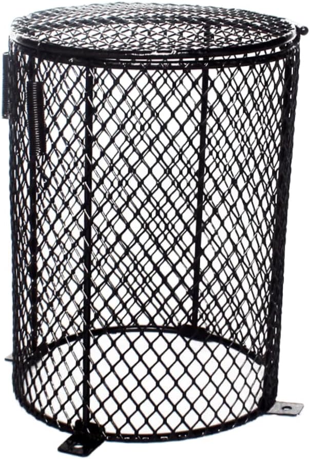 Toddmomy Turtle Enclosure Accessory Scald Lampshade Cover for Reptile Habitat Heat Lamp Safety Construction