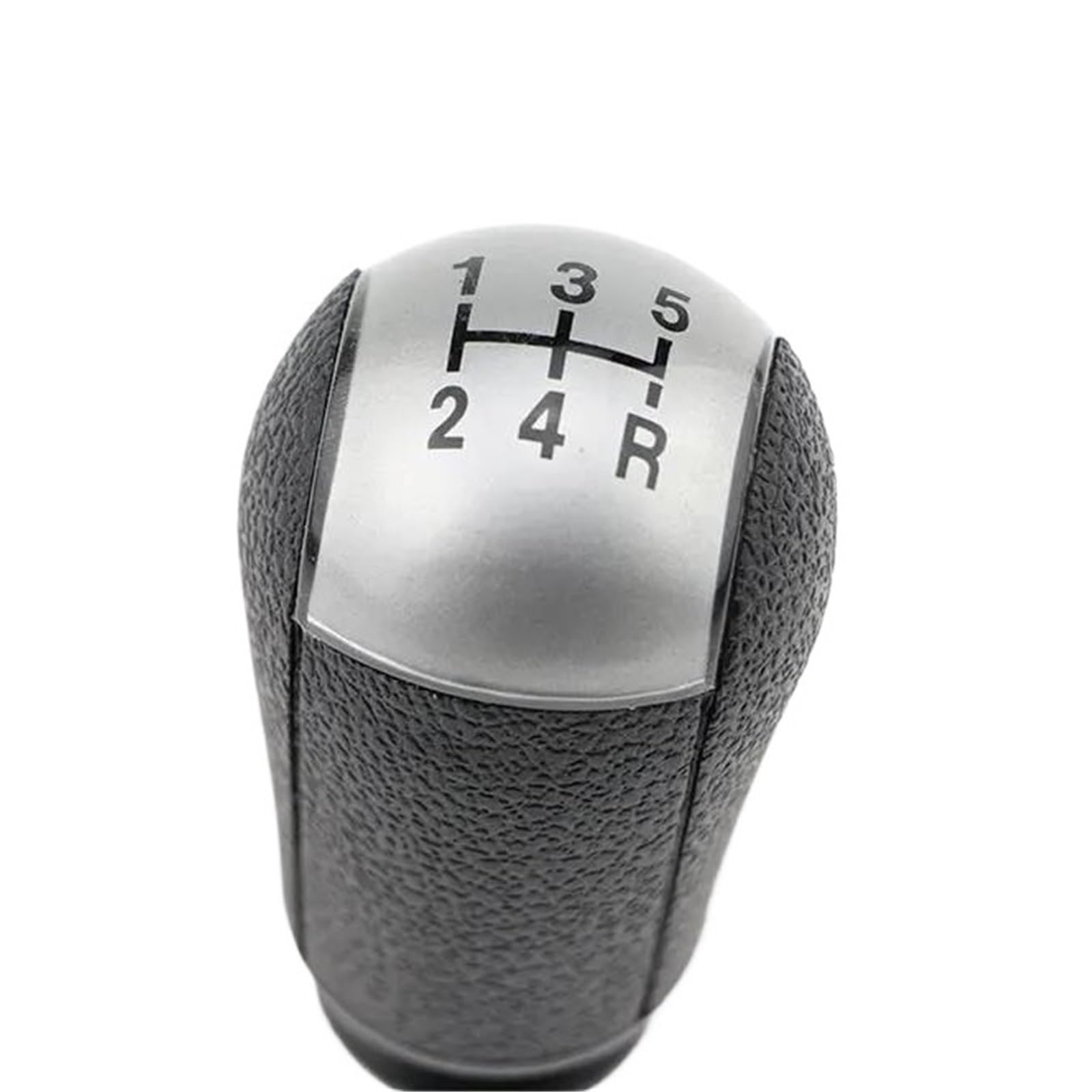 Xzcvtyw Silver Car Lever Gear Shift Knob 5 Speed Gear Shift Knob Stick Shifter Lever Pen Hdandle Replacement Car Transmission Shift For Ford For Focus Ii Mk2 C-Max Mondeo Mk3 Transit Parts(Silver)