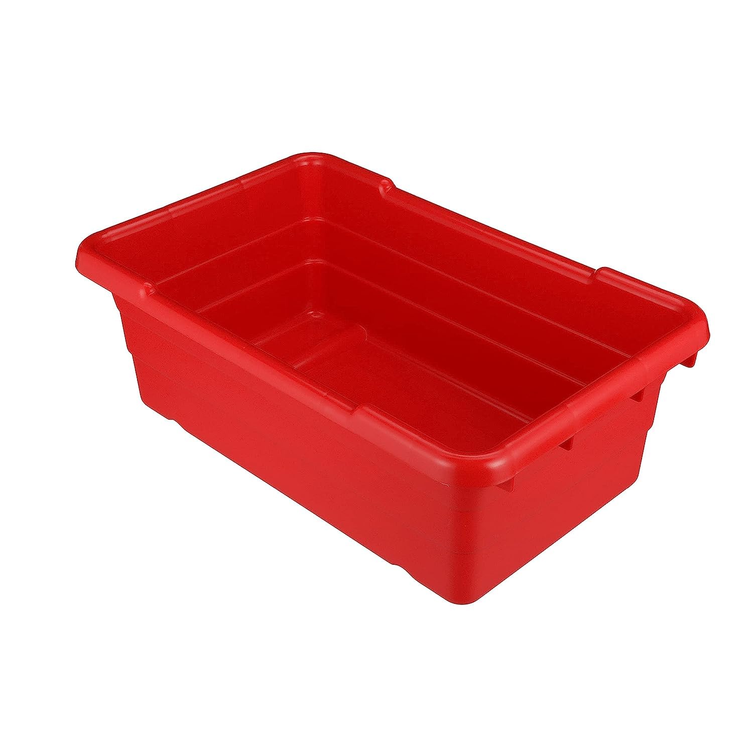 ULTRASOURCE Lebensmittelzugelassene Bus-Tragetaschen/Fleischöse (4 Taschen und 4 mattierte Deckel, rot)