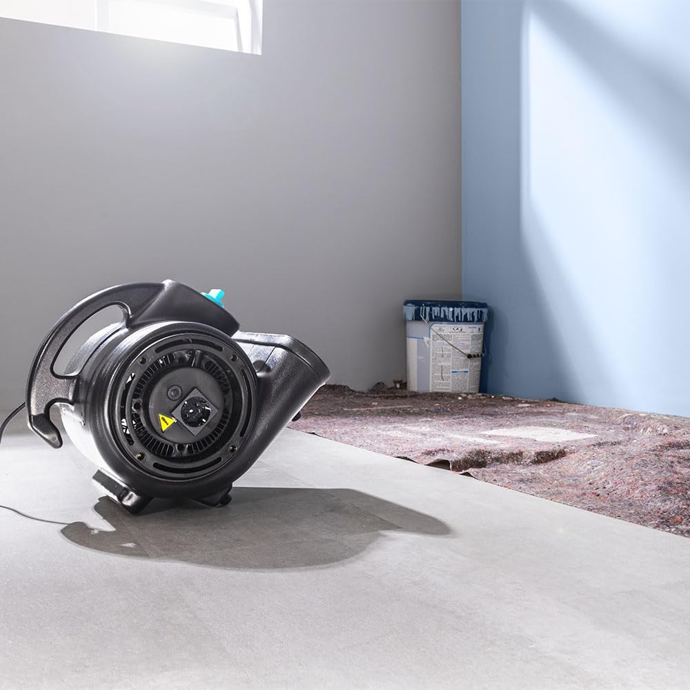 Cecotec Souffleur de Sol Ventilateur de Séchage Blowindustry 2000 Flowfloor 200W 1400 Tr/min 3 Vitesses Débit d'Air 1150 m³/h