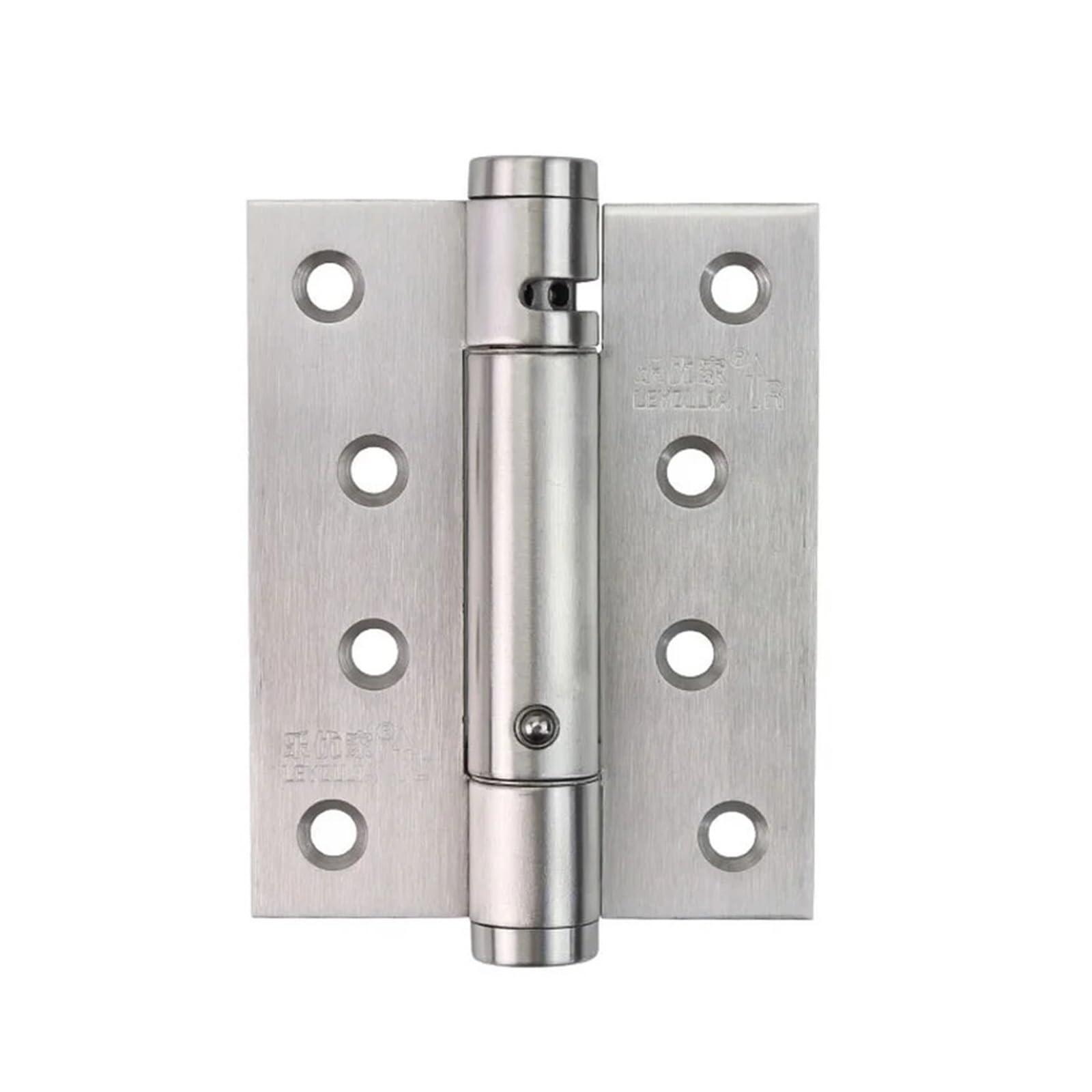 Bisagras de puerta cierre automático plegables a tope mariposa con rodamiento bolas, bisagra puertas resorte madera ajustable acero inoxidable, 2 uds(6inch)