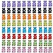 80 Pcs Candy Gummy Bear Charms Resin Bear Pendants for DIY Crafting Slime Dollhouse Decoration