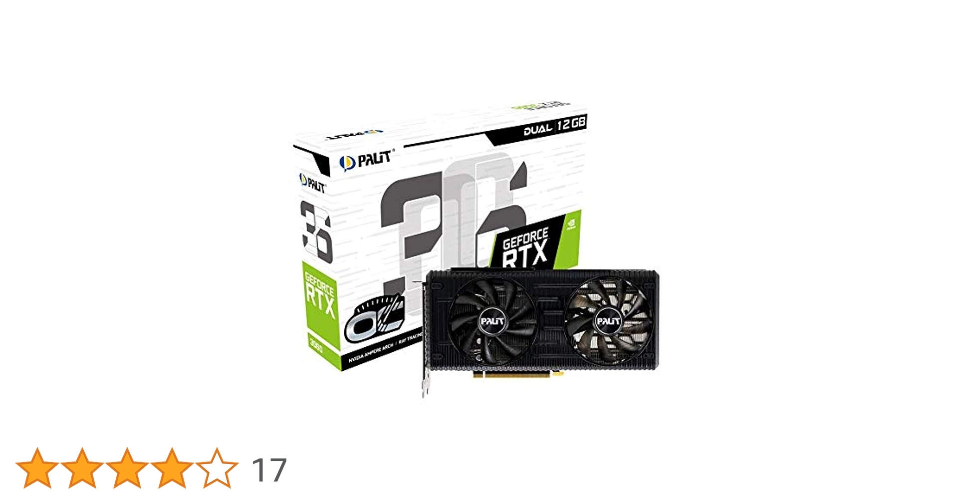 Amazon.co.jp: Palit GeForce RTX 3060 Dual OC 12GB LHR Edition