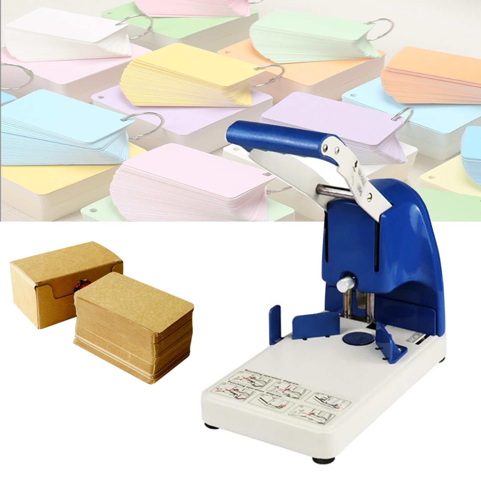 Macchina Manuale per punzonatura filetti, Macchina per rifilatura e smussatura con taglierina R6, Spessore di Taglio: ≤3 cm/Raggio del Filetto: R3.5-R10, per Pelle e Carta