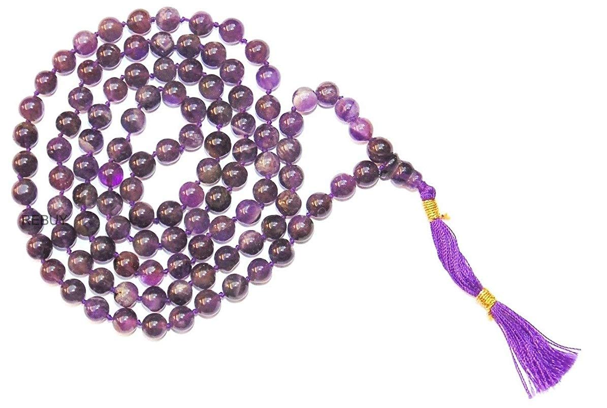 See full amazon price history chart for Amethyst Crystal Stone Japa Mala Colour-Purple for Unisex 108 Beads Size : 6 mm by REBUY Amethyst Crystal Stone Japa Mala Colour-Purple for Unisex 108 Beads Size : 6 mm by REBUY (B08HKFSSVW) Amazon Price History, Amazon Price Tracker