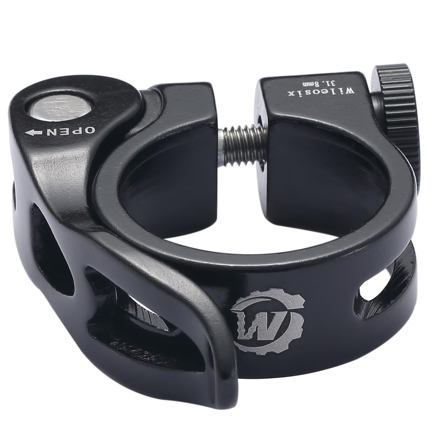 Amazon.com : Quick Release Bike Seat Clamp Bicycle Seatpost Collar