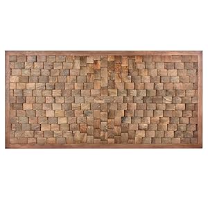 Cabecero de Cama Natural Madera de Mango 160 x 5 x 80 cm