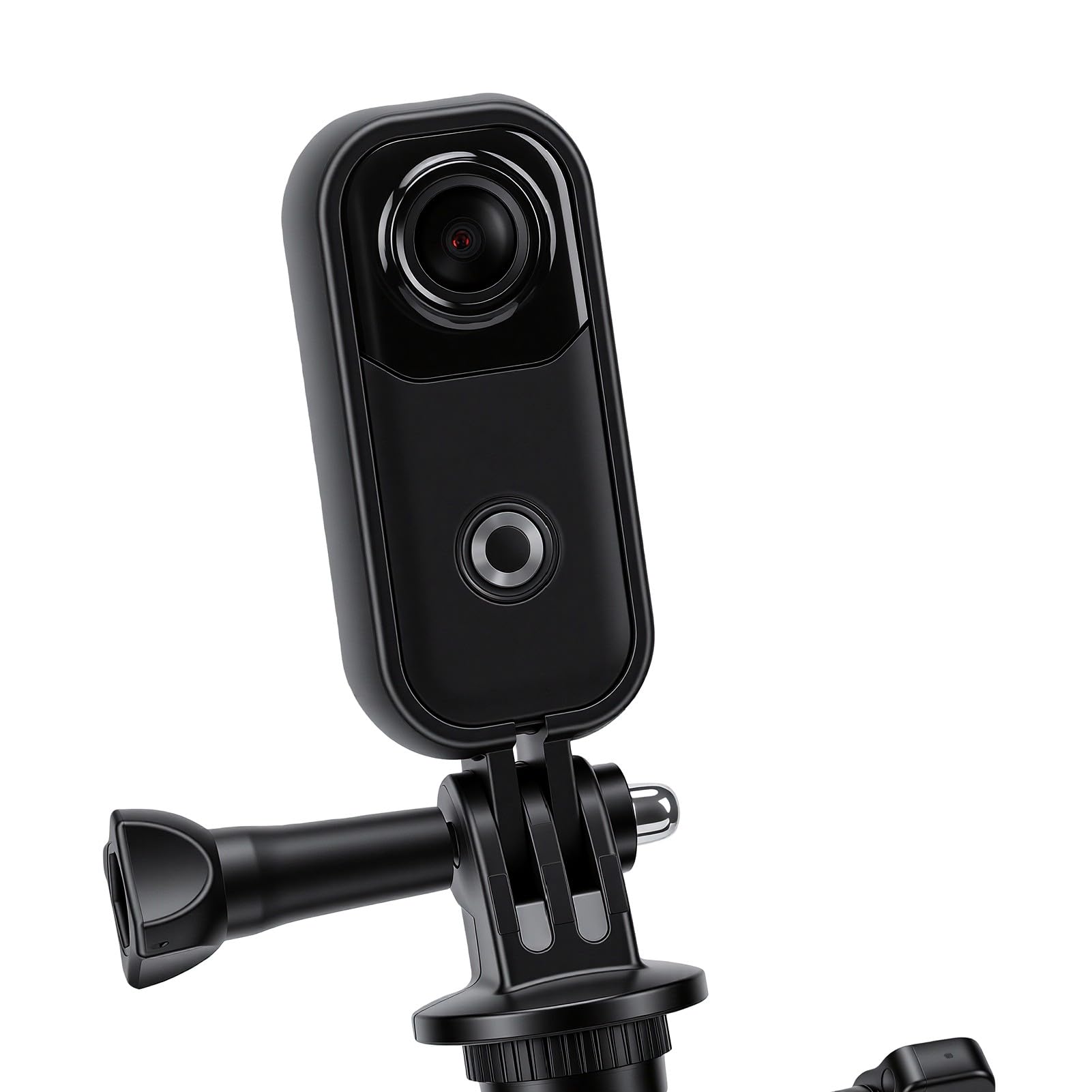 Telecamera Sportiva 4K, Registratore POV DV da Casco, 4K, for | Video in 4K, Obiettivo Grandangolare 142°, Wireless, Custodia e Supporto Casco
