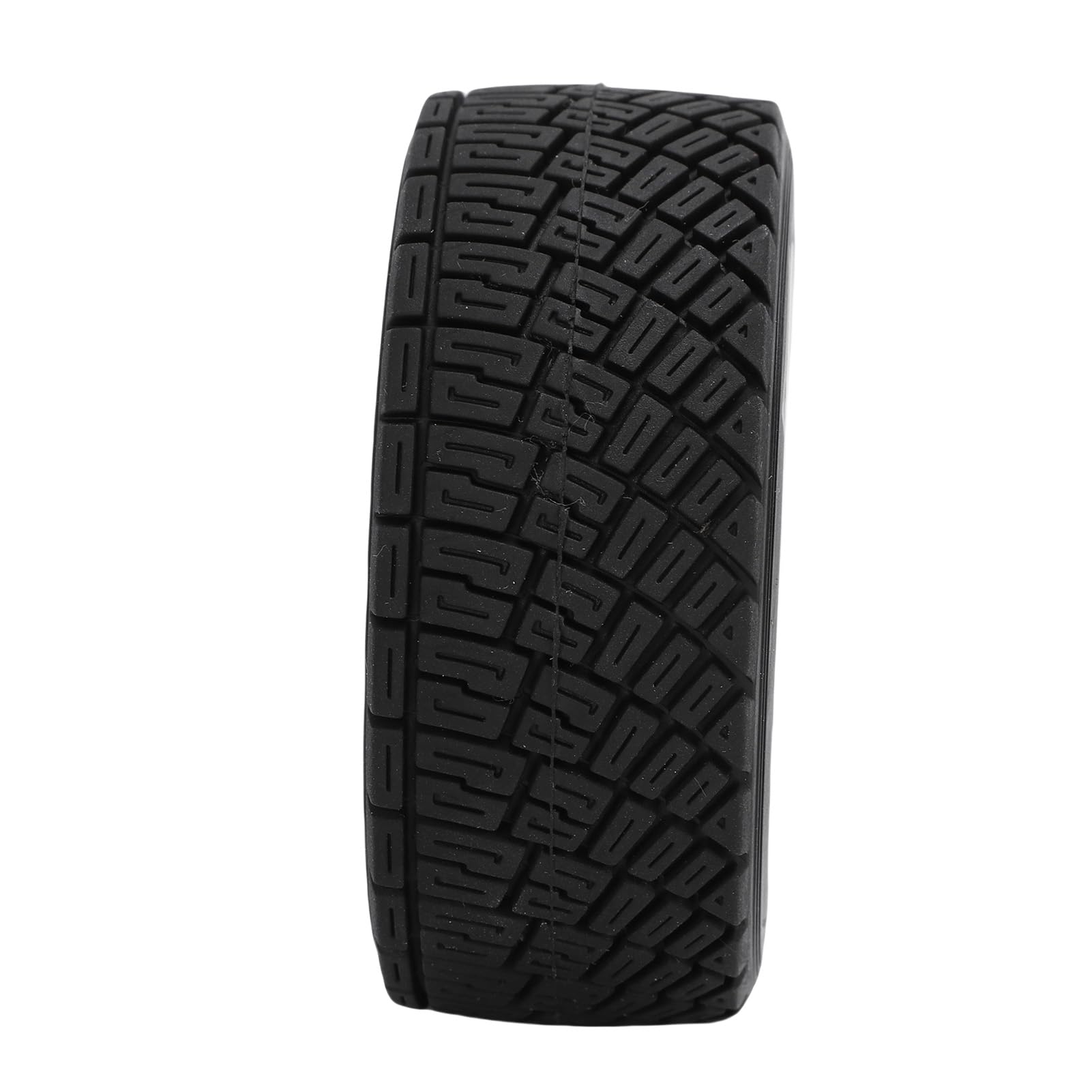 Set di 4 pneumatici per modellini di auto giocattolo resistenti e antiscivolo, per veicoli radiocomandati, ricambio in plastica da 12 mm