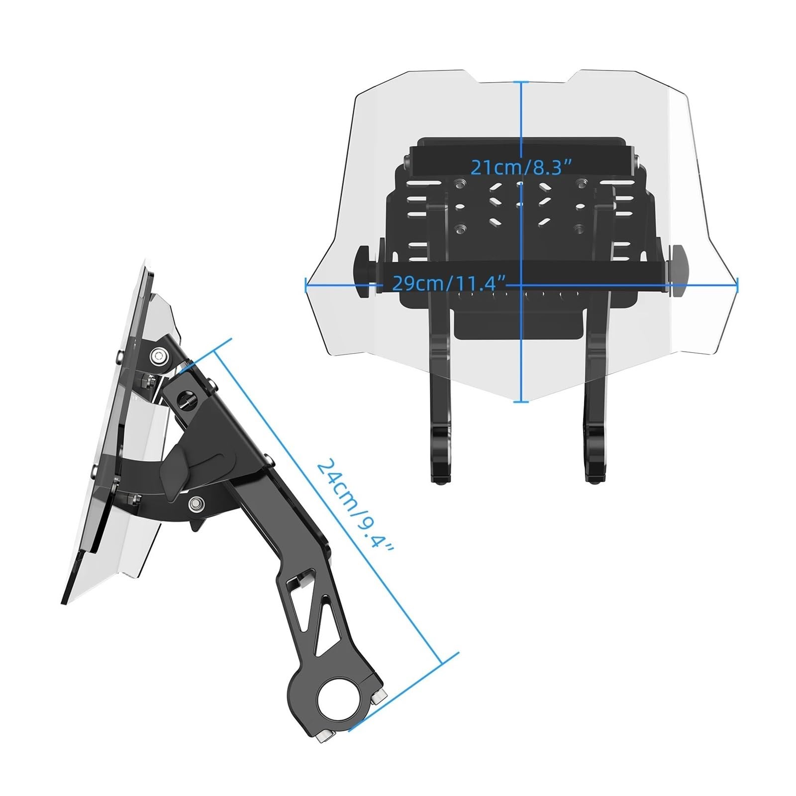 Soporte para teléfono de Moto Soporte de Montaje GPS para Suzuki, para KX125, KX250, KX450F, para Mini Kit carenado