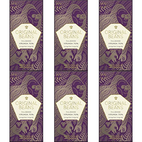 Original Beans - BIO Virunga 70% Schokolade -CH-BIO-006- Noten Von Schattenmorellen, Dunkler Schokolade Und Schwarzem…
