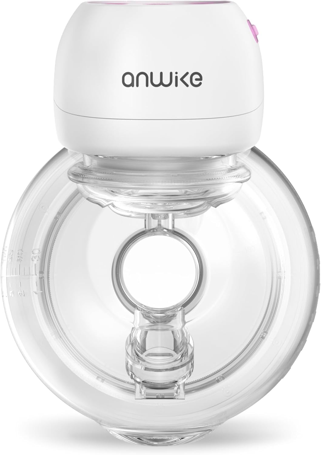 ANWIKE Tire-lait électrique 193 g - Tire-lait mains libres ultra léger avec écran LED, 3 modes 9 niveaux, silencieux < 40 dB, avec brides de 21/24 mm - Idéal pour la maison, la voiture, la pharmacie