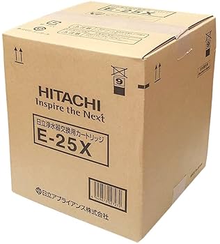 HITACHI E-25S 浄水器用カートリッジ 2個入り 日立 浄水器用 交換カートリッジ E-25X (2個入り・1台分) 【対応