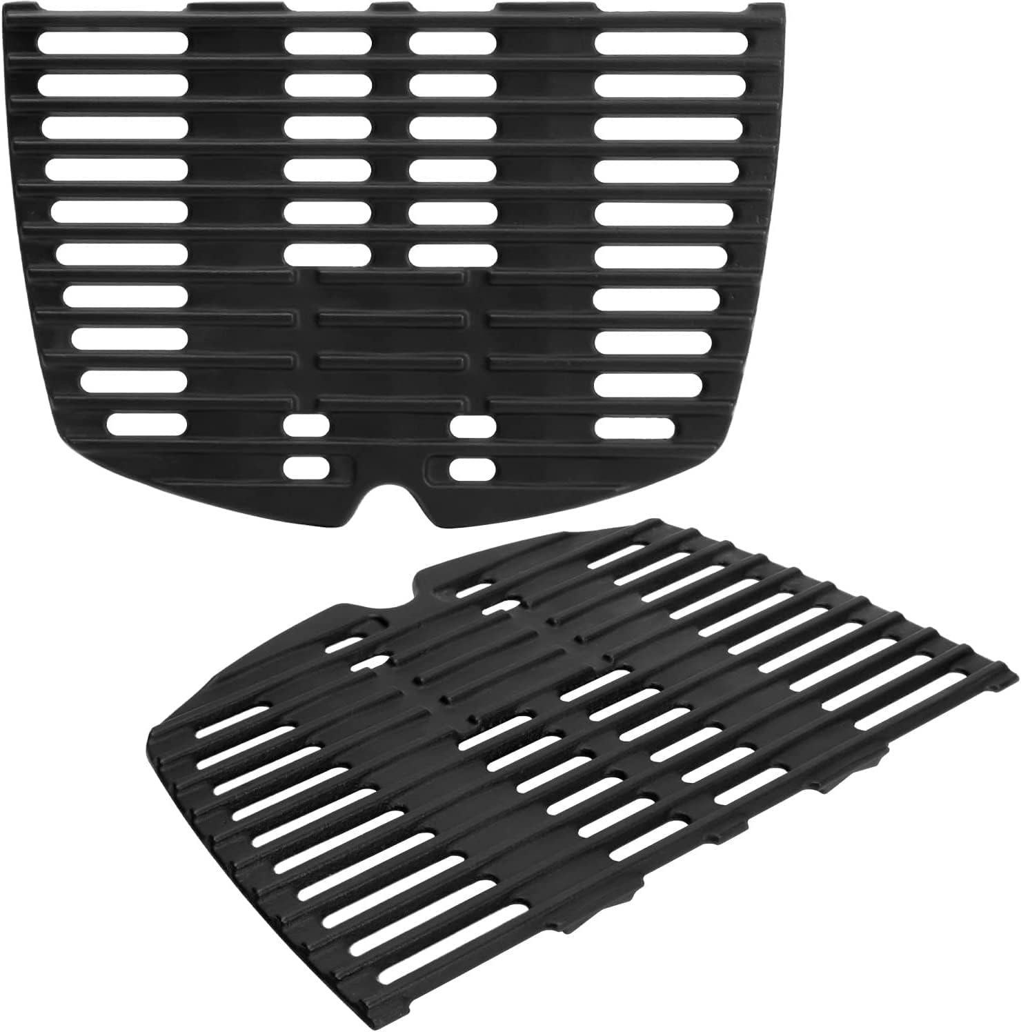 LS'BABQ 7644 Cast Iron Cooking Grates for er Q100, Q1000 Q1200, Q1400 Series Gas Grill,BBQ