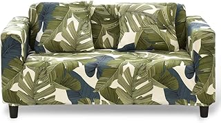 HOTNIU Housse Canape 3 Places avec Accoudoirs Housse de Canapé Extensible Housse de Fauteuil Couvre Canapé Elastique Housse pour Canape Protege de Meubles Universelle, Imprimé #FB