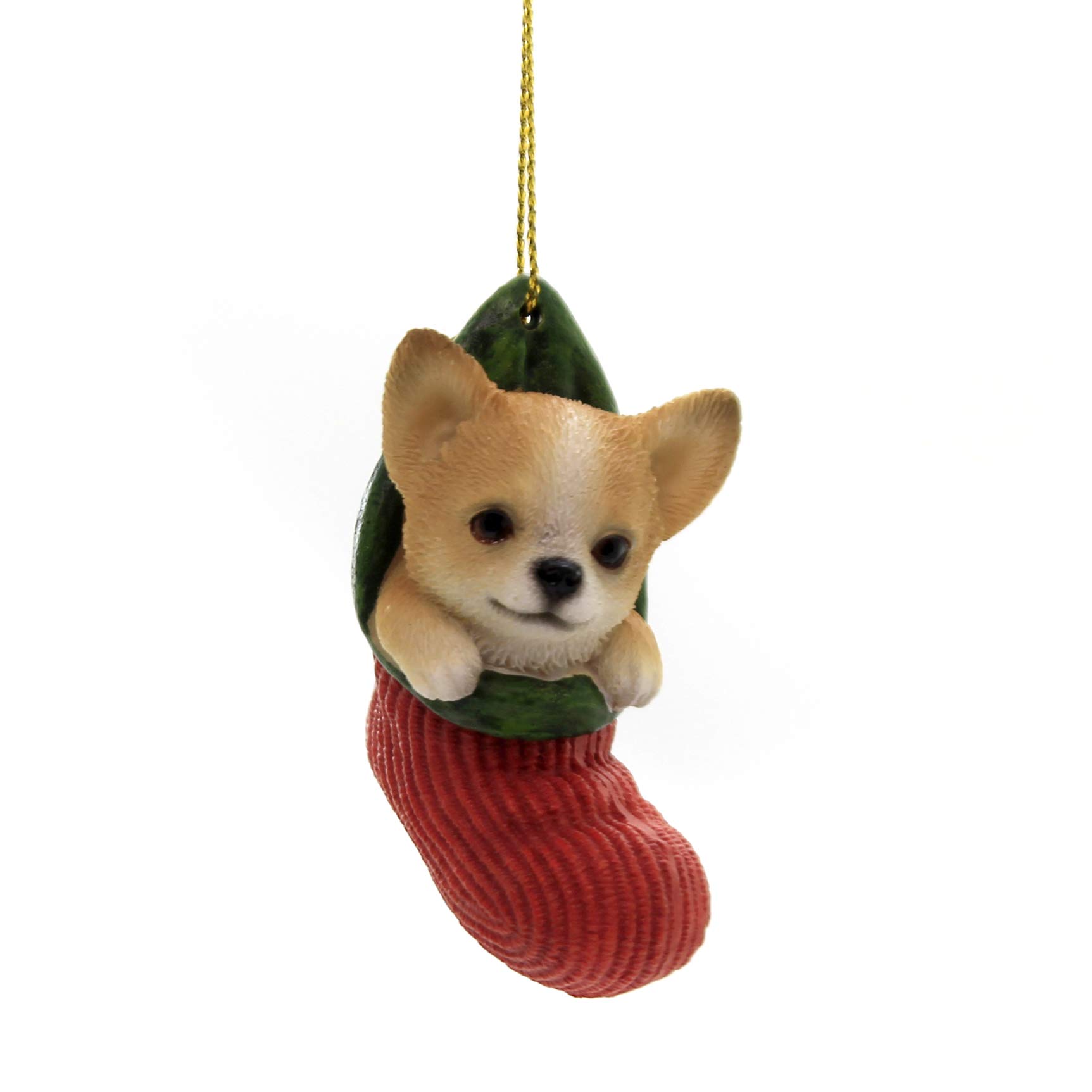 Ornement Chihuahua de Noël pour une décoration de sapin festive et unique