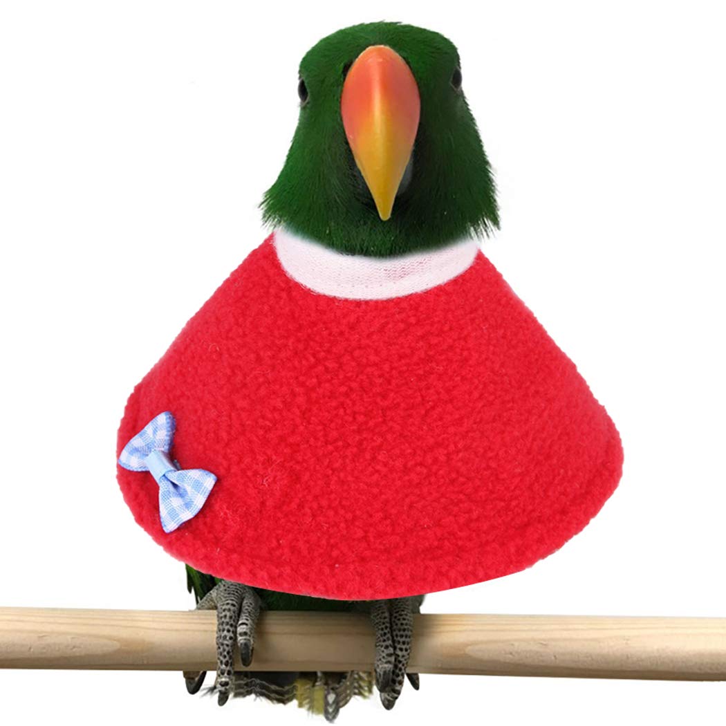 Legendog Pet Cone Adjustable Bowknot Anti-bite Parrot Collar Recovery Collar for Bird Parakeet (B08DXJS4F8) Amazon Price History, Amazon Price Tracker