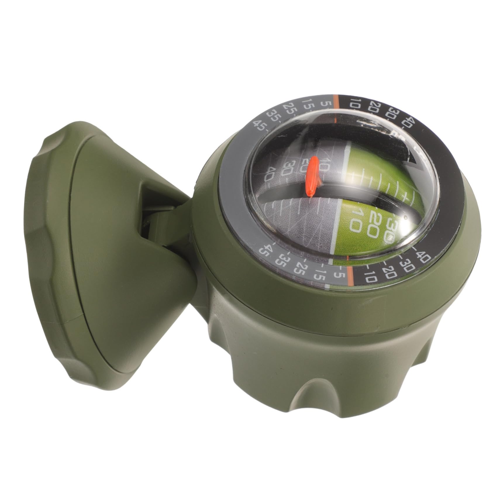 Unomor Vehicle Inclinometer Car Angle Slope Gauge Slope Meter Level Measuring Tool Car Level Indicator Rotating Design Sturdy Abs Construction