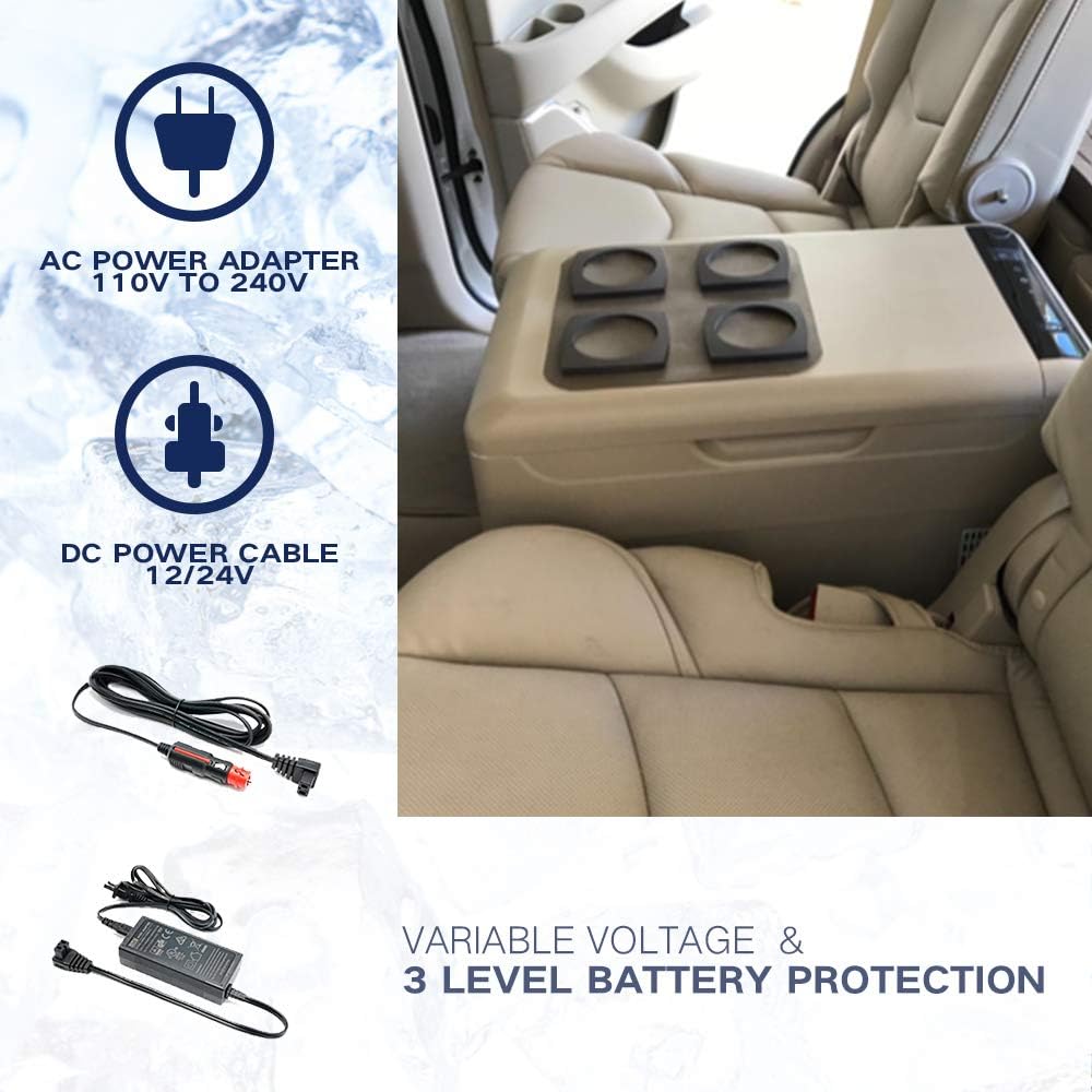 DC Power Cord Power Cables for Car Refrigerator Car Fridge Freezer Parts for Alpicool, COSTWAY, ARB, ICECO, Setpower, JoyTutus (12v DC Power Plug Only) : Automotive