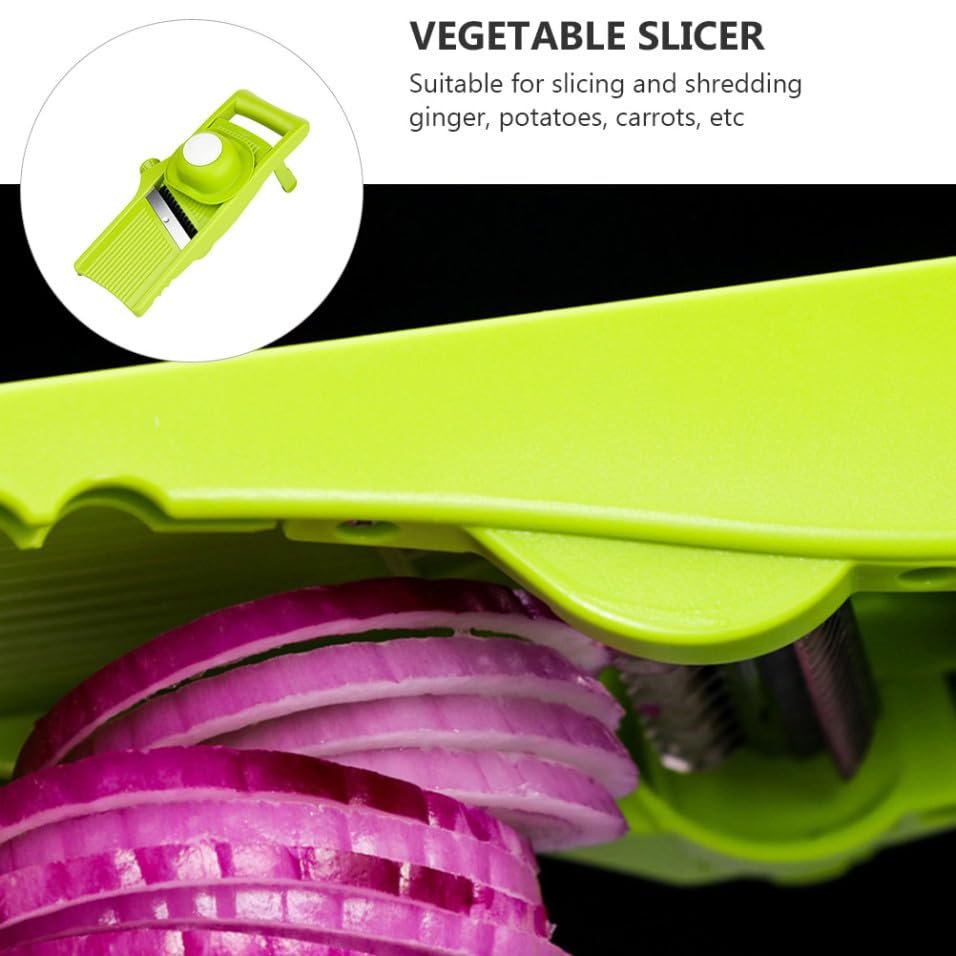 Rallador y Cortador Manual de Verduras Mipcase Verde miniatura 3