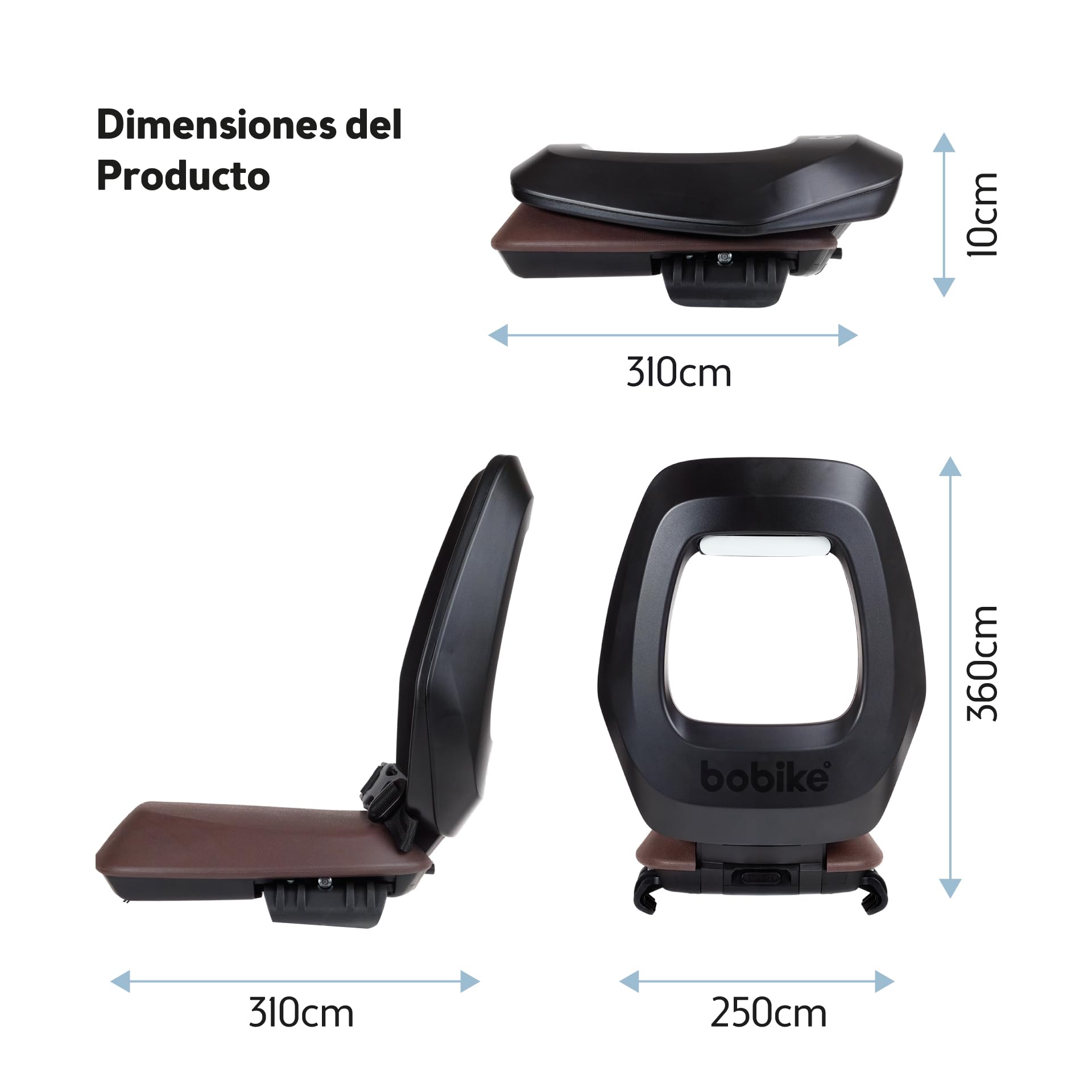 Bobike One Junior - Silla Trasera Unisex-Baby