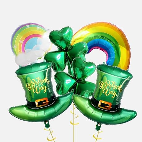 St. Patrick's Day Party Balloons