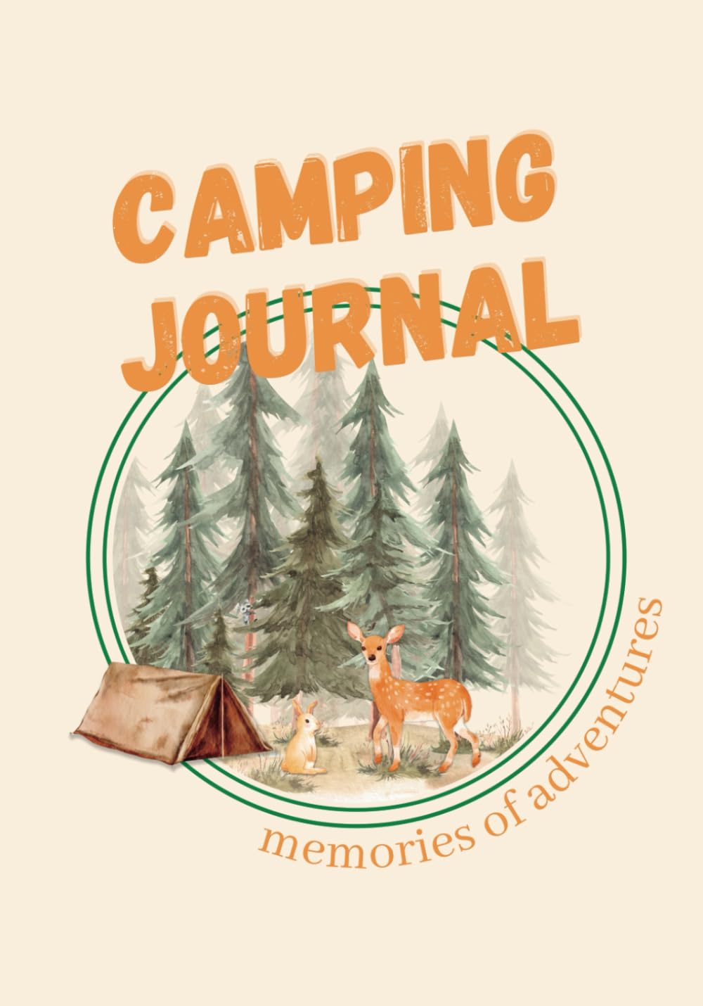 Independently published Camping Journal, Memories of Adventures: RV Campsite Log Book and Keepsake