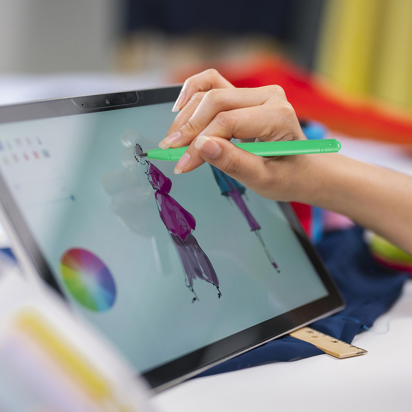 OSALADI Lot De 7 Stylets pour Tablette LCD 12 Pouces Multicolores