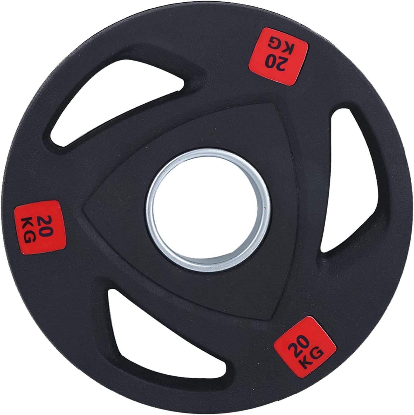 Barbell,Gym Three Holes Hand Barbell S LICE Large Holes,for Domestic Weight Lifting Fitness Equipment