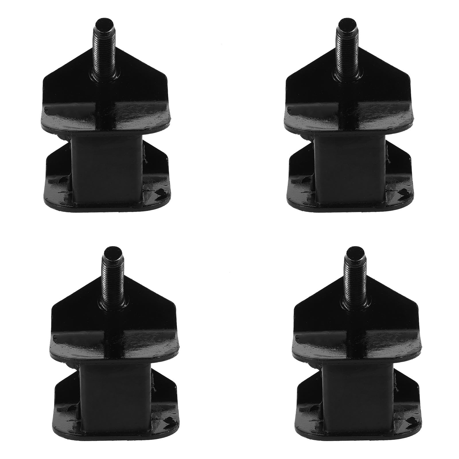 YARNOW Piedini Antivibrazione Supporti Motore Portatili in Gomma e Ferro 4 Pezzi Riduce Rumore per Generatore 188f 190f per Trailer da Viaggio